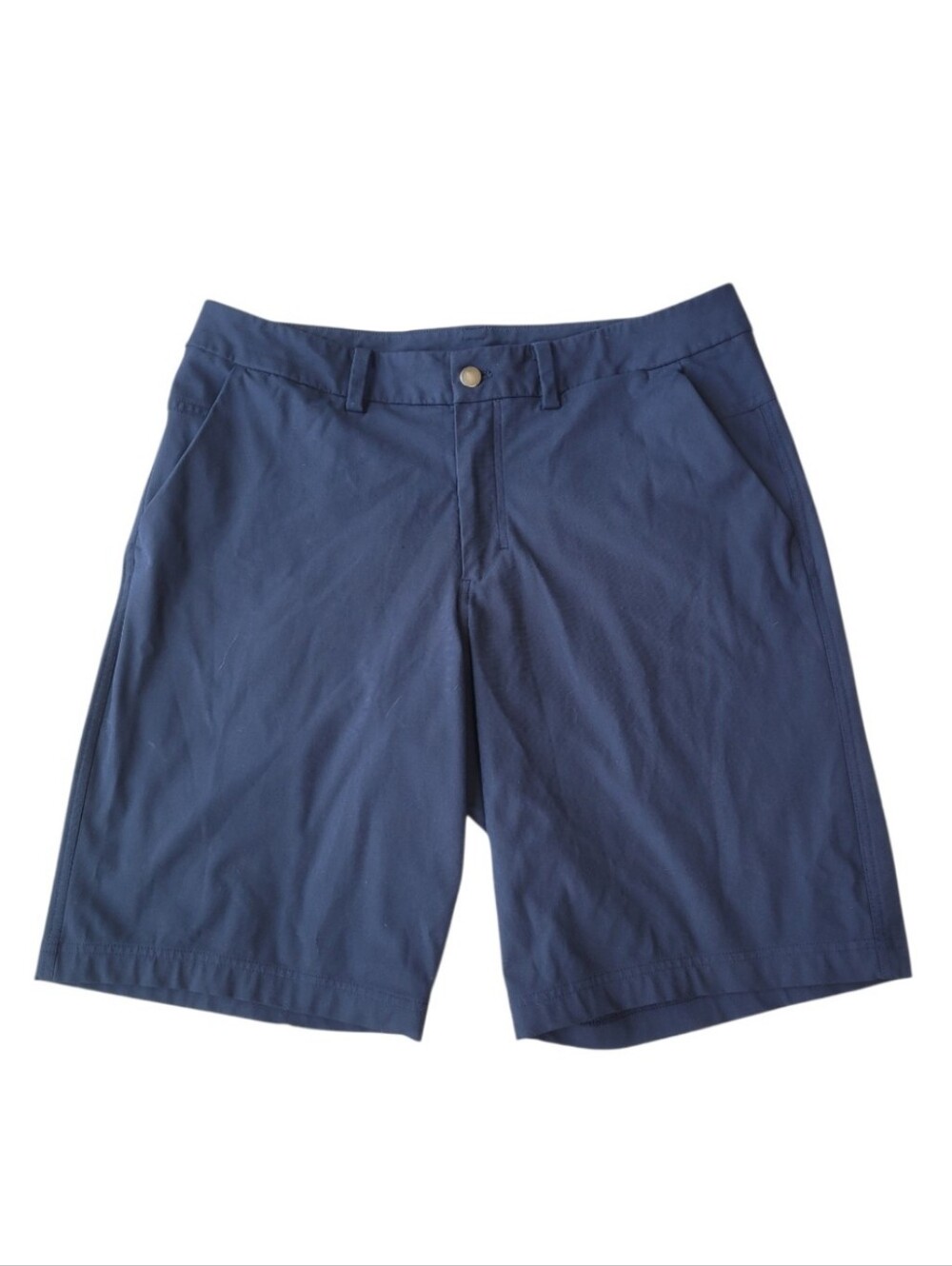 Lululemon The Works Short Warpstreme 11" Nautical Navy Blue Mens 34